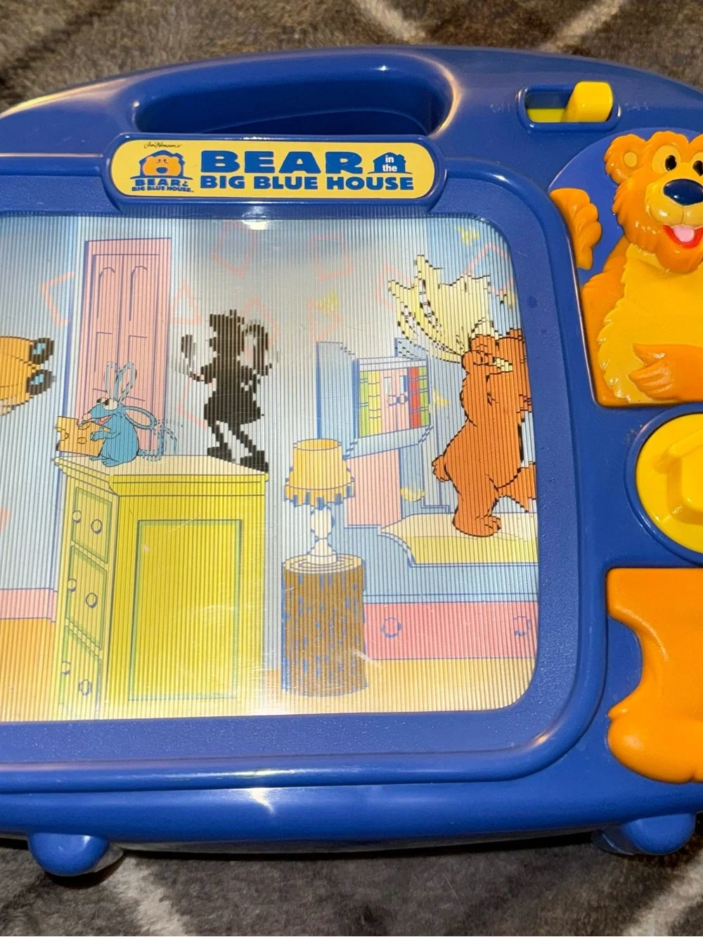 Bear in the Big Blue House Musical Scrolling Toy Please Read Description